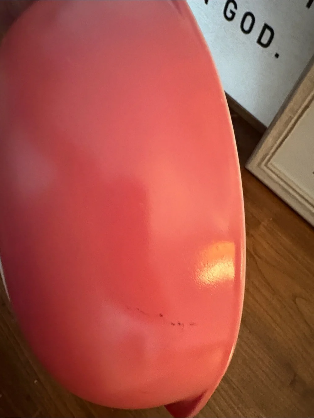 PYREX #024 Vintage 2-Quart Flamingo Pink Round Baking Dish